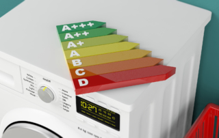 Energy Star ratings on an appliance